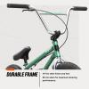 image:imageMongoose Legion Kids Freestyle BMX Bike Intermediate Rider Boys and Girls Bikes 20Inch Wheels HiTen Steel Frame Micro Drive 25x9T BMX GearingGreen