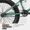 image:imageMongoose Legion Kids Freestyle BMX Bike Intermediate Rider Boys and Girls Bikes 20Inch Wheels HiTen Steel Frame Micro Drive 25x9T BMX GearingGreen