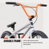 image:imageMongoose Legion Kids Freestyle BMX Bike Intermediate Rider Boys and Girls Bikes 20Inch Wheels HiTen Steel Frame Micro Drive 25x9T BMX GearingGrey