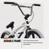 image:imageMongoose Legion Kids Freestyle BMX Bike Intermediate Rider Boys and Girls Bikes 20Inch Wheels HiTen Steel Frame Micro Drive 25x9T BMX GearingWhite