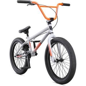 image:imageMongoose Legion Kids Freestyle BMX Bike Intermediate Rider Boys and Girls Bikes 20Inch Wheels HiTen Steel Frame Micro Drive 25x9T BMX GearingGrey