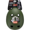 image:imageMongoose All Terrain Kids Bike Helmet Ages 58 3in1 Multisport Compatible Lightweight Microshell 10 Air Vents Adjustable Fit Internal Pads BMX Bike Helmet for KidsMatte Army Green