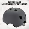 image:imageMongoose All Terrain Kids Bike Helmet Ages 58 3in1 Multisport Compatible Lightweight Microshell 10 Air Vents Adjustable Fit Internal Pads BMX Bike Helmet for KidsGrey