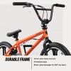 image:imageMongoose Legion BMX Bike HiTen Steel Frame 25x9T 36x16T or 40x16T GearingOrange