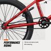 image:imageMongoose Legion BMX Bike HiTen Steel Frame 25x9T 36x16T or 40x16T GearingRed