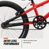 image:imageMongoose Legion BMX Bike HiTen Steel Frame 25x9T 36x16T or 40x16T GearingRed
