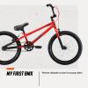 image:imageMongoose Legion BMX Bike HiTen Steel Frame 25x9T 36x16T or 40x16T GearingRed