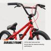 image:imageMongoose Legion BMX Bike HiTen Steel Frame 25x9T 36x16T or 40x16T GearingRed
