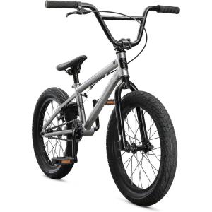 image:imageMongoose Legion BMX Bike HiTen Steel Frame 25x9T 36x16T or 40x16T GearingSilverL18